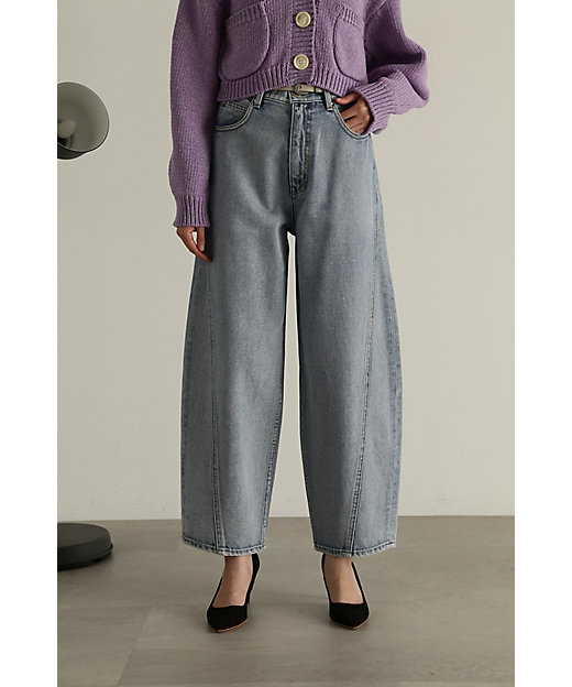 カーブデニムパンツ(0924130004) | JILL STUART カーブデニムパンツ(0924130004) | JILL STUART