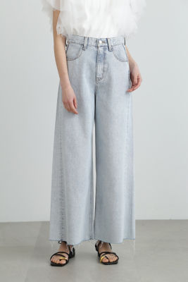 ＜JILL STUART (Women)＞ワイドデニムパンツ（０９２４１３００１２）