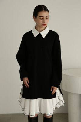 ＜JILL STUART (Women)＞《　再入荷　》ボンディングジャージーミニワンピース（０９２４１４００３６）