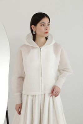 ＜三越伊勢丹/公式＞ JILL STUART (Women)/ジル スチュアート シアーダンボールブルゾン ホワイト コート・ジャケット【三越伊勢丹/公式】