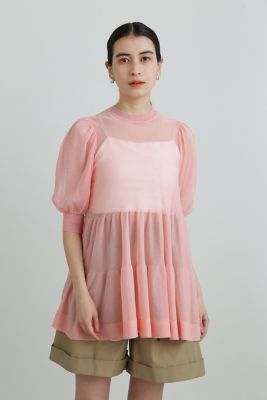 ＜JILL STUART (Women)＞シアーニットティアードトップス（０９２４１７００２９）