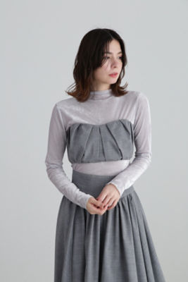 ＜JILL STUART (Women)＞◆タックギャザービスチェ（０９２４２１００１０）