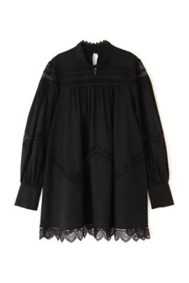 イエナ maison GIZAコットンダブルシルケット チュニック トップス