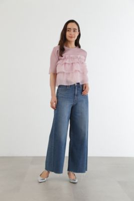 ワイドデニムパンツ（0924230013） | JILL STUART