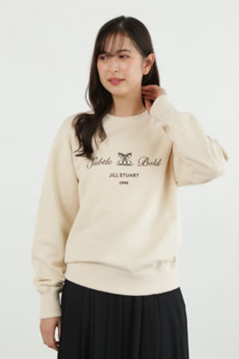 ＜JILL STUART (Women)＞◆メッセージロゴ裏起毛プルオーバー（０９２４２６００２３）