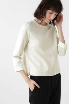 ＜JILL STUART (Women)＞◆《Ｅｎｄｙ　ＲＯＢＥ》ナオミパール調ブラウス（０９２９１１０００３）
