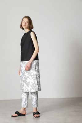 フラワージャガードコンビワンピース（5312140520） | ADORE  