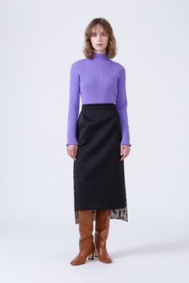 ＜ADORE (Women)＞ボンディングサテンスカート（５３１２２２００１３）