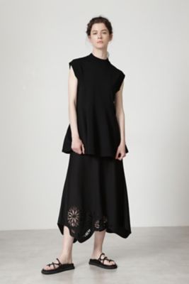 ＜ADORE (Women)＞パネルカットワーク刺しゅうスカート（５３１２２２０６０１）