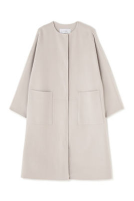 ラムウールショートビーバーロングコート（5312252037