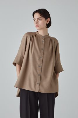 ADORE カレンダーストレッチブラウス モカ M ADORE カレンダーストレッチブラウス モカ M