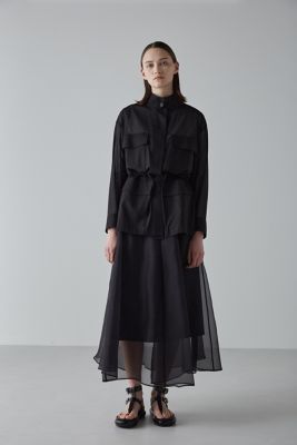 ＜ADORE (Women)＞シアーオーガンスカート（５３１３１２０２０５）