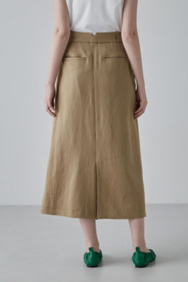 麻ツイルスカート（５３１３１２０３００） | ファッション・服 | 三越