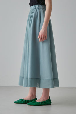 ソフトオーガンジースカート（５３１３１２０６０３） | ファッション