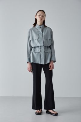 ＜ADORE (Women)＞バックサテンクレープパンツ（５３１３１３０２０４）