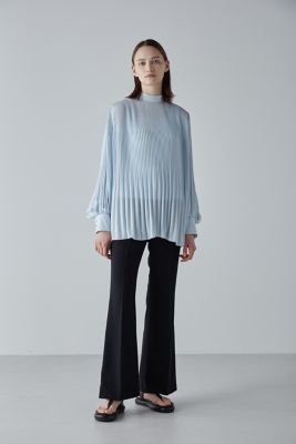 ADORE アドーア バックサテンクレープテーパードパンツ 36