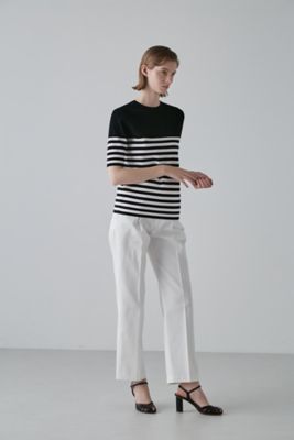 SERGE de bleu x ADORE クラシックトラウザーズ 1