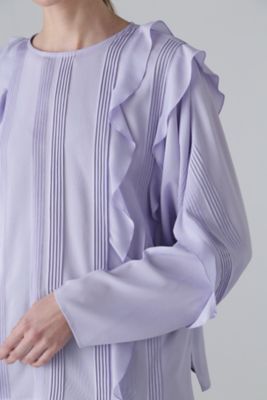 ★3連休限定出品★【極美品】今季 ADORE アドーア タンブラーローンブラウス ☆3連休限定出品☆【極美品】今季 ADORE アドーア タンブラー