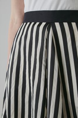 オーガンザストライプスカート（５３１３２２０６１４）