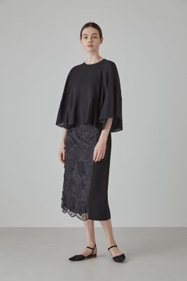 ＜ADORE (Women)＞３Ｄレーススカート（５３１３２２０７０４）