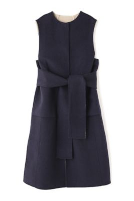 ADORE カシミヤ混2TONE リバージャケットジレ カシミヤ混 2TONE リバージャケットジレ
