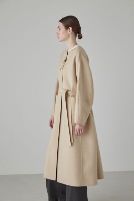 pure cashmere 100%Balmacaan coat カシミヤコートステンカラーコート - nathalieaziz.com