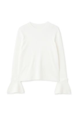 【新品タグ付】ADORE ニット フリル ラッフル ◇ダブルラッフルカフニット（5313270118） | ADORE