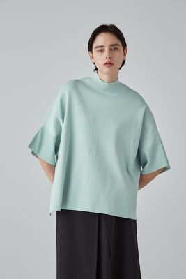 ADORE ドライストレッチニットトップス　ブルー ドライストレッチニットトップス（5313270813
