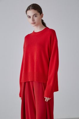 【美品】ADORE アドーア ピュアカシミヤニットオーバーサイズトップス セール】 ピュアカシミヤプルオーバー （ニット・セーター