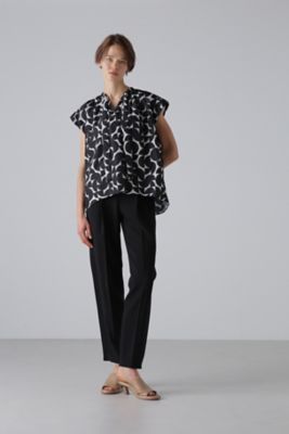 ◇オプティカルプリントブラウス（5314110306） | ADORE