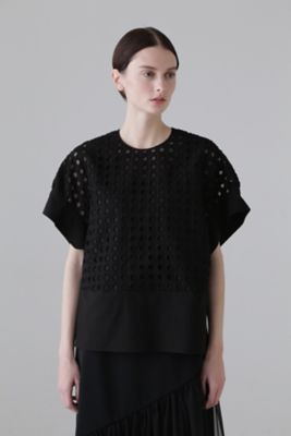 ＜ADORE (Women)＞◆アイレットエンブロイダリーブラウス（５３１４１１０４０３）