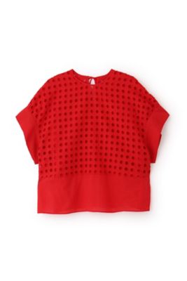 ADORE 48,400円24S/S テープエンブロイダリーブラウス ADORE 48,400円24S/S テープエンブロイダリーブラウス シアー