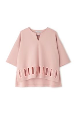 ＜ADORE (Women)＞◆オーバルカットワークブラウス（５３１４１１０５０９）