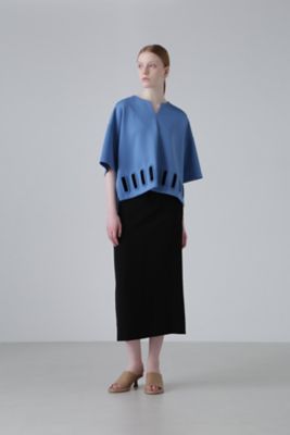 ◆オーバルカットワークブラウス（５３１４１１０５０９）