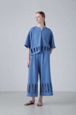 ◆オーバルカットワークブラウス（５３１４１１０５０９）