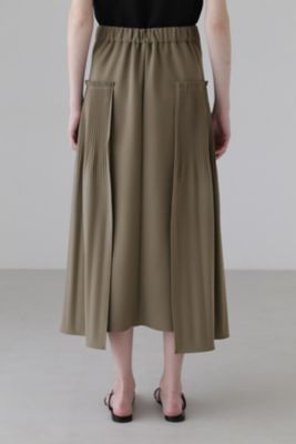 【ADORE】美品ダブルジョーゼットスカート（黒） ADORE】美品ダブルジョーゼットスカート（黒） ADORE】美品