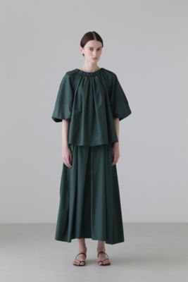 ◇パウダータッチタフタスカート（5314120309） | ADORE