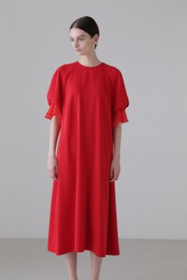 ◆シアーラッフルカフワンピース（５３１４１４０４０１）