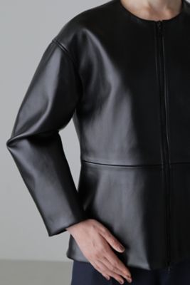 ◇シンセティックレザージャケット（5314150001） | ADORE