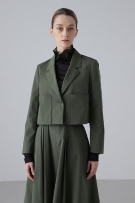 St. John グリーン テーラードジャケット サイズ6 St. John グリーン テーラードジャケット サイズ6