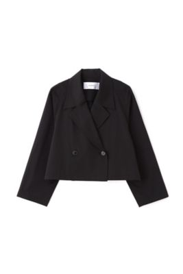 極美品 アドーア ADORE ハイゲージストレッチジャケット ショート丈 38 極美品 アドーア ADORE ハイゲージストレッチジャケット