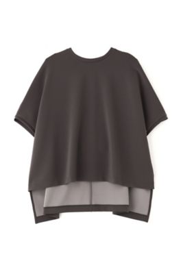 ADORE アドーア マットストレッチダンボールカットソー ブルー  