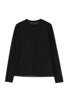 アドーア　シアージャージカットソー　ブラック シアージャージーカットソー | ADORE（アドーア） ｜【公式