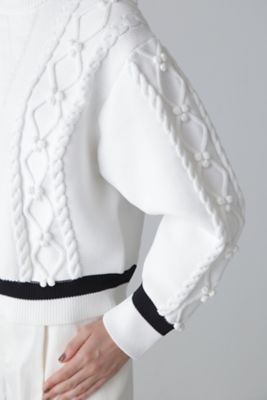 ◇ポップコーンニットプルオーバー（5314170015） | ADORE