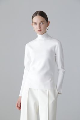 ADORE アドーア ベルスリーブ リブ ストレッチ セーター ニット