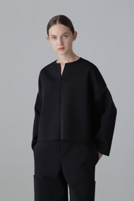 ADORE アドーア ラチネストレッチブラウス プルオーバー　ホワイト M ADORE アドーア ラチネストレッチブラウス プルオーバー