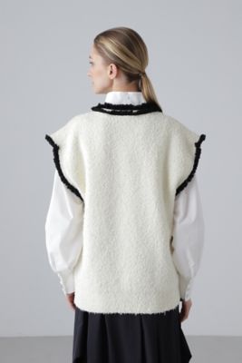 ◇ツィーディーニットベスト（5314170205） | ADORE (Women