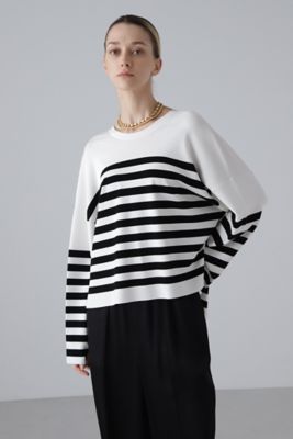 ＜ADORE (Women)＞◆クリアハイブリッドニット（５３１４１７０２２４）