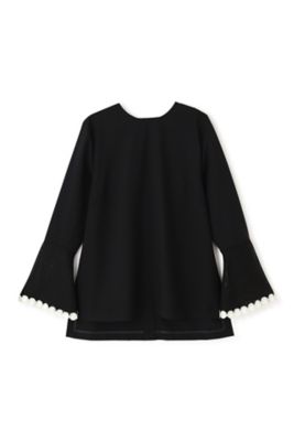 レノクロスラッフルブラウス（５３１４２１０９１１）
