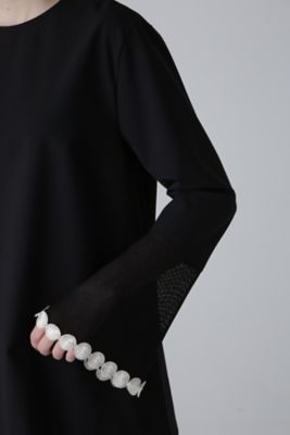 レノクロスラッフルブラウス（５３１４２１０９１１）